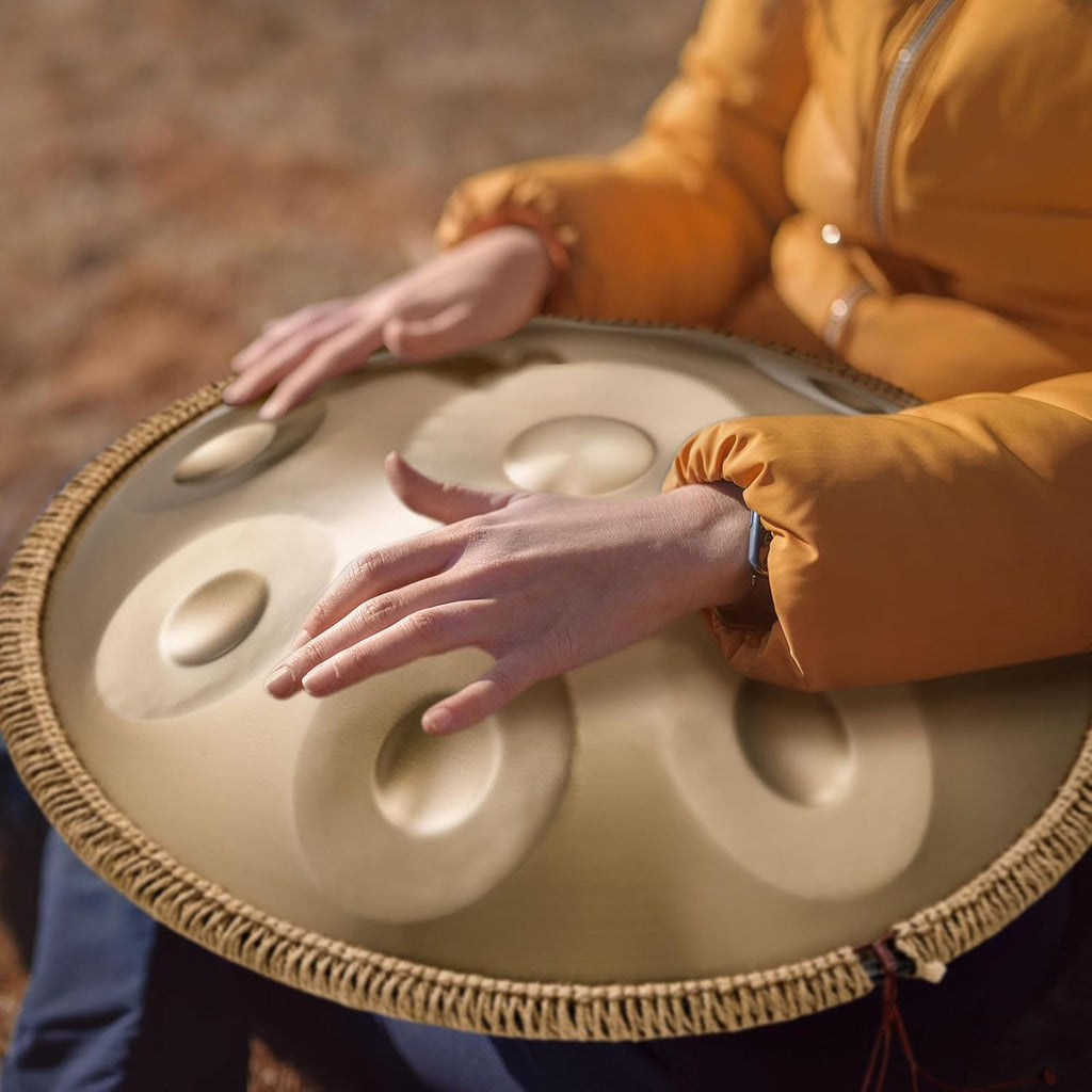 Celestial Resonance Handpan Drum - 22” 9 Note 432Hz D Minor