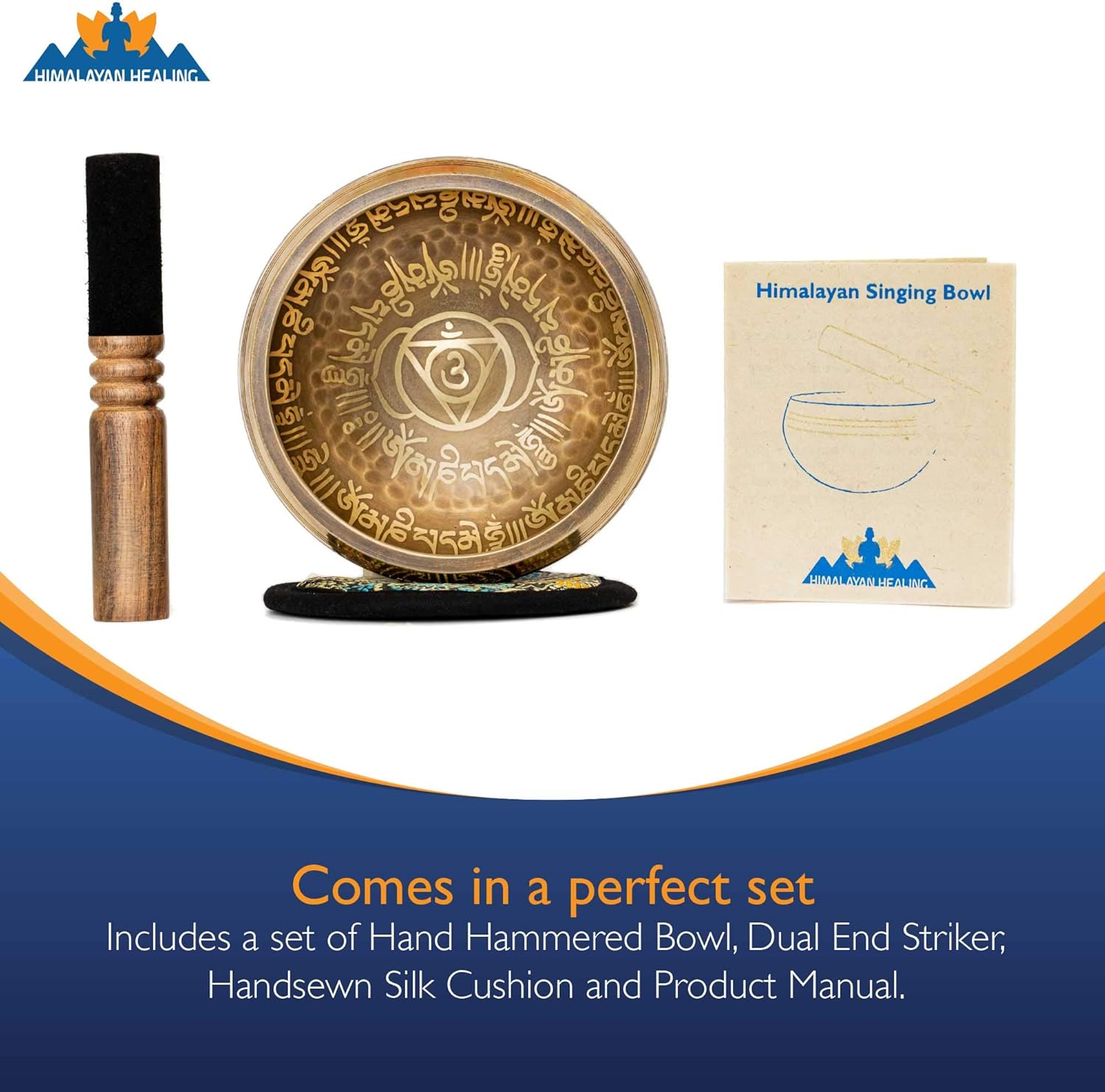 Himalayan Singing Bowl - Handcrafted