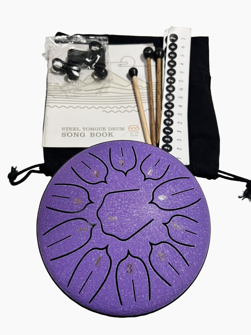   Harmonic Resonance Steel Tongue Drum - 6 & 11 Note