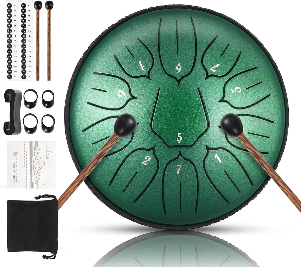   Harmonic Resonance Steel Tongue Drum - 6 & 11 Note