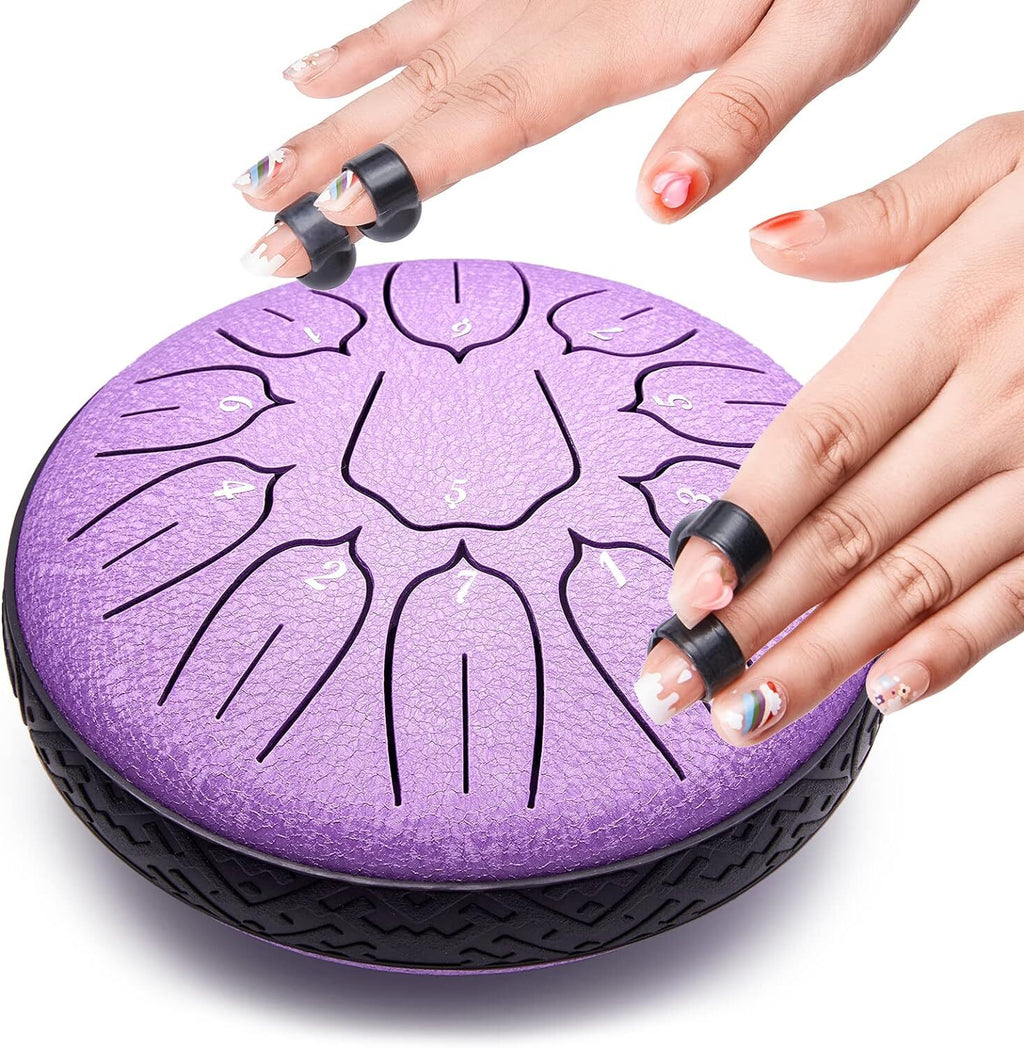   Harmonic Resonance Steel Tongue Drum - 6 & 11 Note