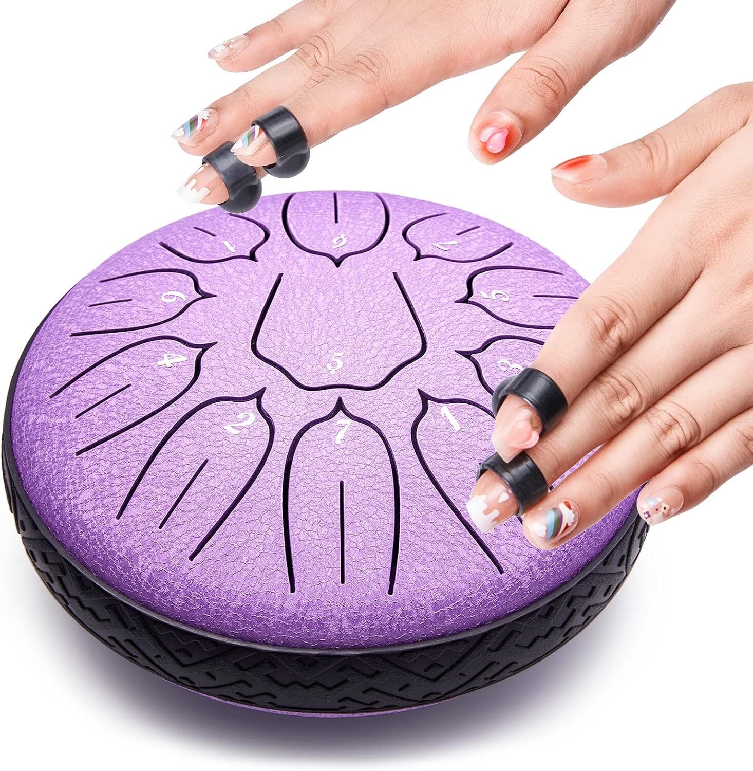   Harmonic Resonance Steel Tongue Drum - 6 & 11 Note