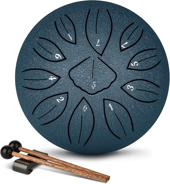   Harmonic Resonance Steel Tongue Drum - 6 & 11 Note