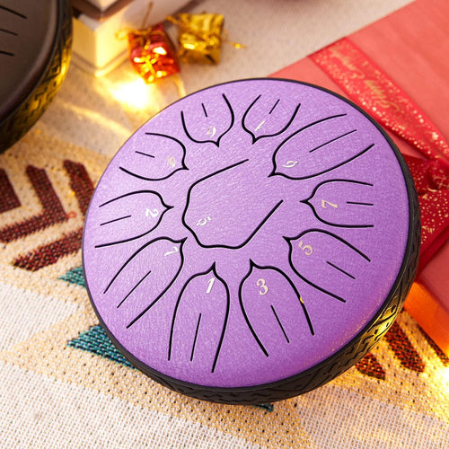  Harmonic Resonance Steel Tongue Drum - 6 & 11 Note